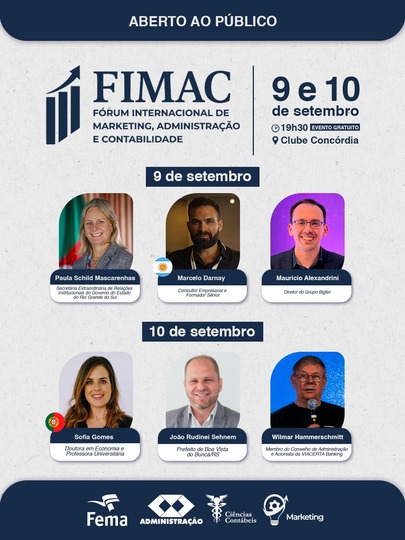 FIMAC reúne grandes nomes em Santa Rosa - FEMA