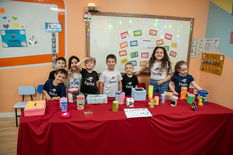 Emoções na Educação Infantil: Mostra de Trabalhos da FEMA encanta Pais e Familiares - FEMA