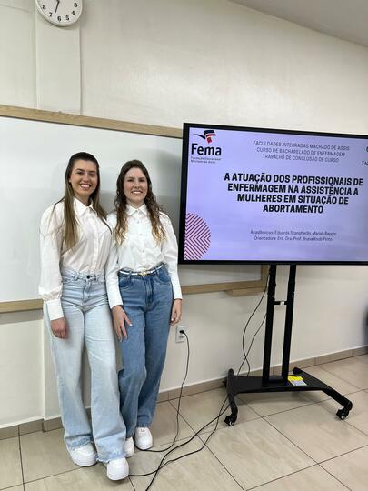 Produção científica de egressas do curso de Enfermagem é destaque em REVISTA de alto impacto - FEMA