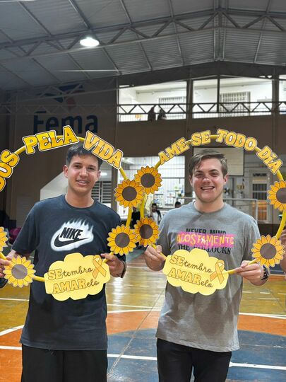 Alunos de Psicologia da FEMA realizam ações do Setembro Amarelo em Projeto de Extensão - FEMA