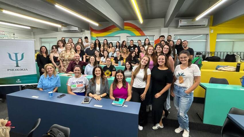 Aula Inaugural de Psicologia da FEMA debate Pluriversidade e Direitos Humanos. - FEMA